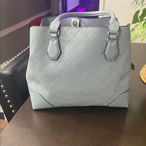 Nine West Elegant Light Blue Handbag - Picture 3 of 9